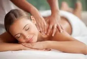 a woman having a massage therapy